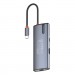 ColorWay Порт-реплікатор ColorWay Docking Station USB-C 6-в-1 Type C PD 100W/USB3.0х3/HDMI 4К/RJ45 (CW-HUB02)