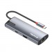 ColorWay Порт-реплікатор ColorWay Docking Station USB-C 6-в-1 Type C PD 100W/USB3.0х3/HDMI 4К/RJ45 (CW-HUB02)