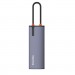 ColorWay Порт-реплікатор ColorWay Docking Station USB-C 6-в-1 Type C PD 100W/USB3.0х3/USB2.0/RJ45 (CW-HUB03)