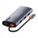 ColorWay Порт-реплікатор ColorWay Docking Station USB-C 6-в-1 Type C PD 100W/USB3.0х3/USB2.0/RJ45 (CW-HUB03)