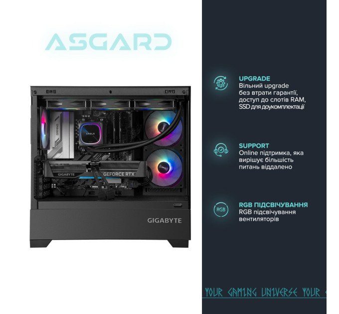 ASGARD Персональний комп`ютер ASGARD Eagle (A75X3D.32.S10.56T.7380)