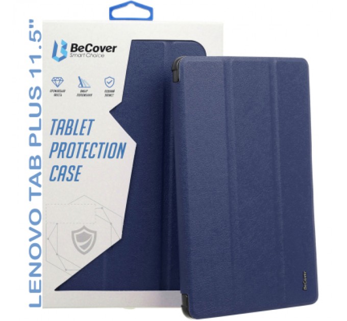 BeCover Чохол до планшета BeCover Smart Case Lenovo Tab Plus 11.5" Deep Blue (711839)