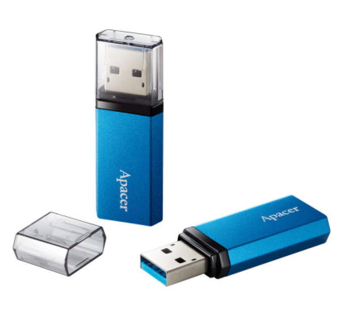 Apacer USB флеш накопичувач Apacer 128GB AH25C Ocean Blue USB 3.0 (AP128GAH25CU-1)