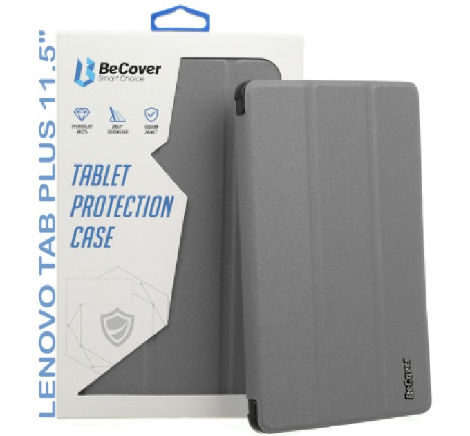 BeCover Чохол до планшета BeCover Smart Case Lenovo Tab Plus 11.5" Gray (711841)