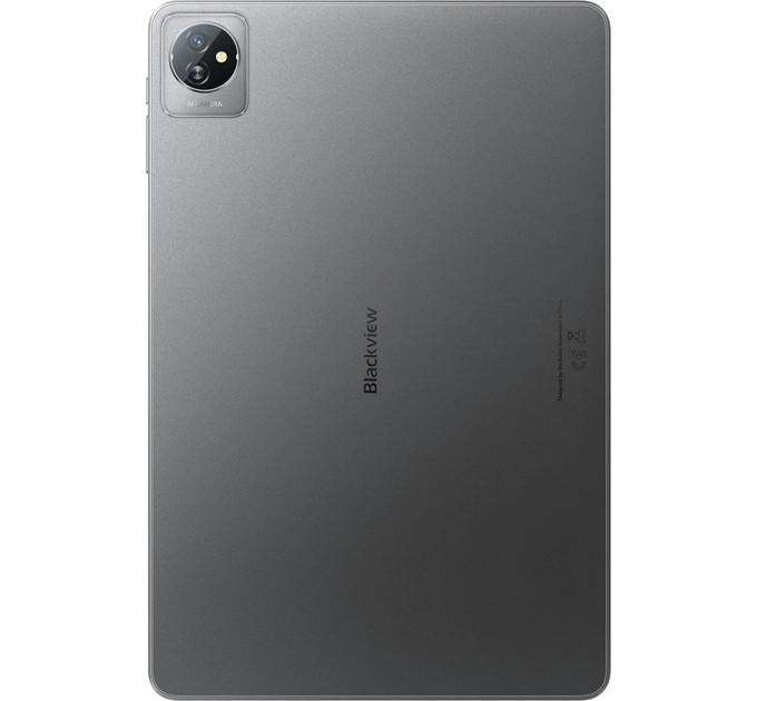 Blackview Планшет Blackview Tab 70 WiFi 4/64GB Grey; 10.1" (1280x800) IPS / Rockchip RK3562 / ОЗУ 4 ГБ / 64 ГБ встроенной + microSD до 1 ТБ / камера 5 Мп + 2 Мп / Wi-Fi, Bluetooth / Android 13.0 / 246.5 х 163 х 9.9 мм, 520.5 г / 6580 мАч / серый