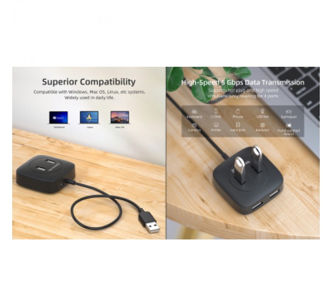 Концентратор REAL-EL HQ-177 black (EL123110009)