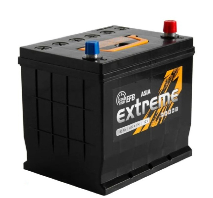 Extreme Акумулятор автомобільний Extreme 6CT-65 A (0) ASIA EFB