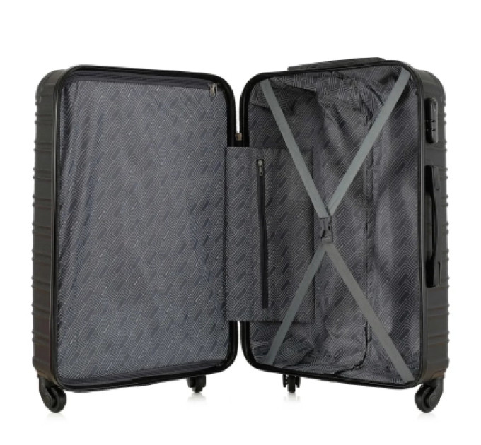 Semi Line Валіза Semi Line 24" (M) Black (T5953-2) (DAS303425)