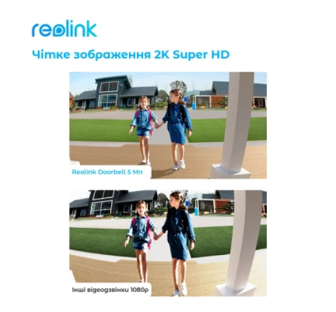 Reolink Панель виклику Reolink Video Doorbell WiFi (D340W)