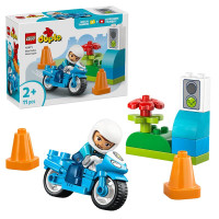 Конструктор LEGO DUPLO Town Синій поліцейський мотоцикл (10471)
