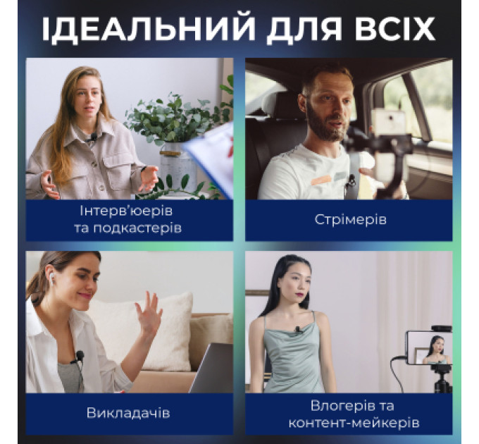 Boya Мікрофон Boya BY-M1S Black (BY-M1S)