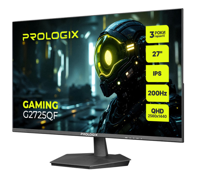 Prologix Монітор Prologix Gaming 27" G2725QF IPS Black 200Hz