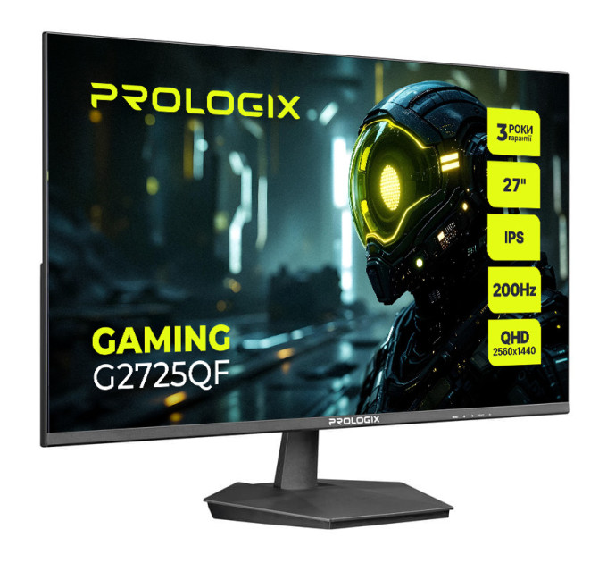 Prologix Монітор Prologix Gaming 27" G2725QF IPS Black 200Hz
