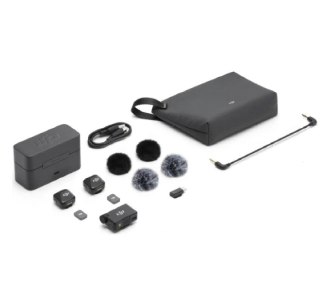 DJI Мікрофон DJI DJI Mic Mini (2 TX + 1 RX + Charging Case) (CP.RN.00000433.01)