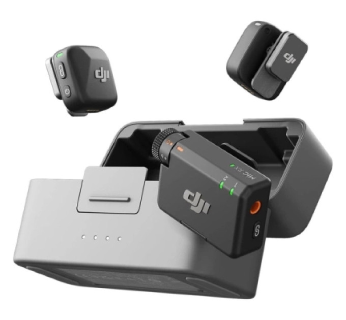 DJI Мікрофон DJI DJI Mic Mini (2 TX + 1 RX + Charging Case) (CP.RN.00000433.01)