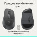 Logitech Мишка Logitech Signature Comfort Plus M850L Wireless/USB-C Graphite (910-007715)