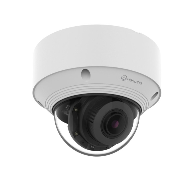 HANWHA Мережева камера купольна 5MP @ 30fps, motorized vari-focal lens 3.2~10.2mm (H: 95°~29° / V: 69°~21°) QNV-C8083R HANWHA VISION
