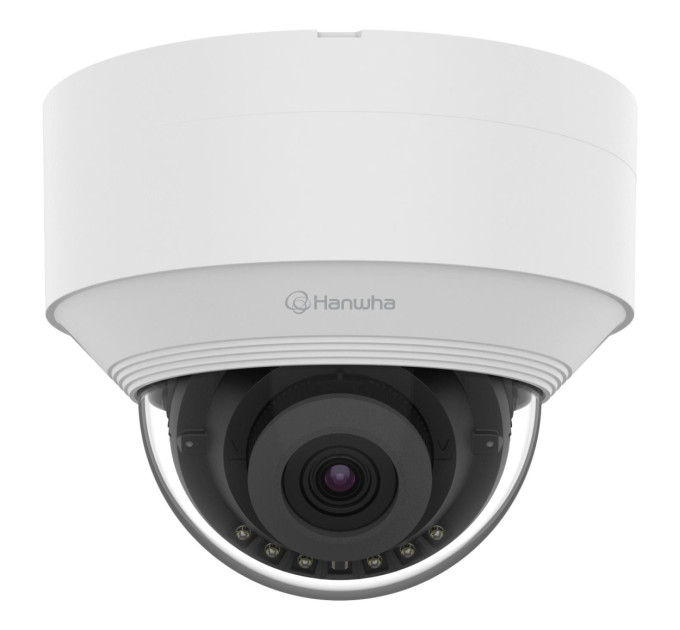 HANWHA Мережева камера купольна 5MP @ 30fps, fix lens 3mm (H:100°/V: 73°) QNV-C8013R HANWHA VISION