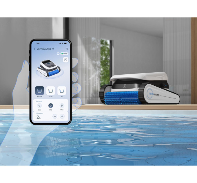 Ecovacs Робот-мийник басейнів ULTRAMARINE P1 ECOVACS