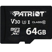 Карта пам`ятi MicroSDXC 64GB UHS-I/U3 Class 10 Patriot VX R90/W80MB/s (PSF64GVX31MCX)