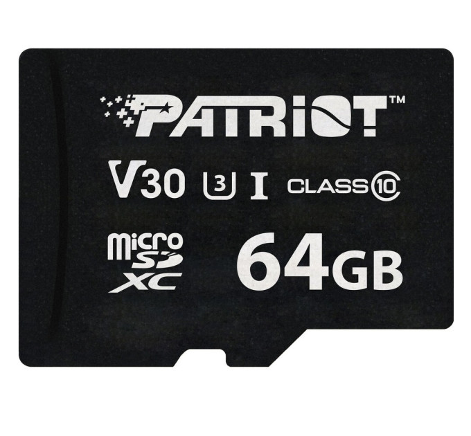 Patriot Карта пам`ятi MicroSDXC 64GB UHS-I/U3 Class 10 Patriot VX R90/W80MB/s (PSF64GVX31MCX)