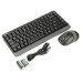 A4Tech Комплект (клавіатура, миша) бездротовий A4Tech FG1110 Grey