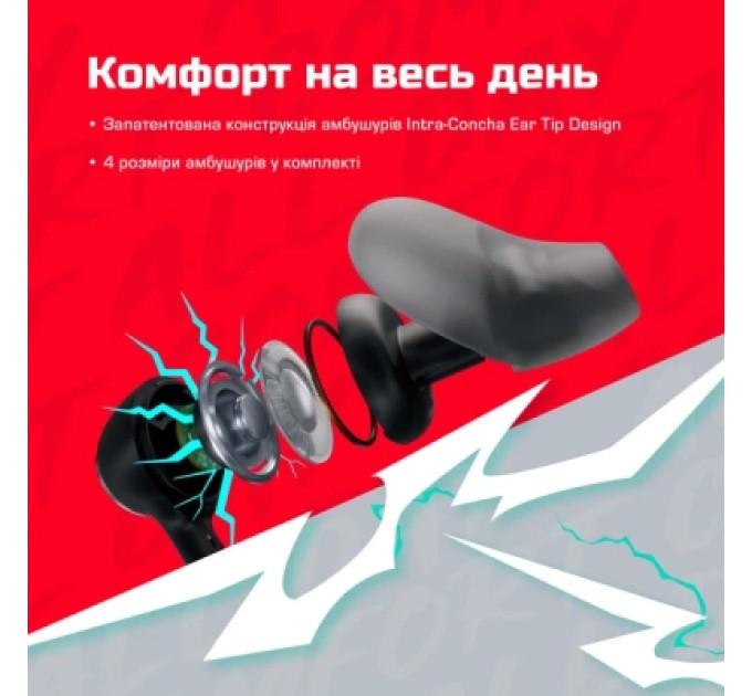 HyperX Навушники HyperX Cloud Earbuds III Wired Black (BN7R9AA)