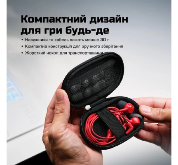 HyperX Навушники HyperX Cloud Earbuds III Wired Black (BN7R9AA)