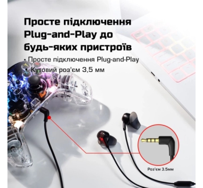 HyperX Навушники HyperX Cloud Earbuds III Wired Black (BN7R9AA)