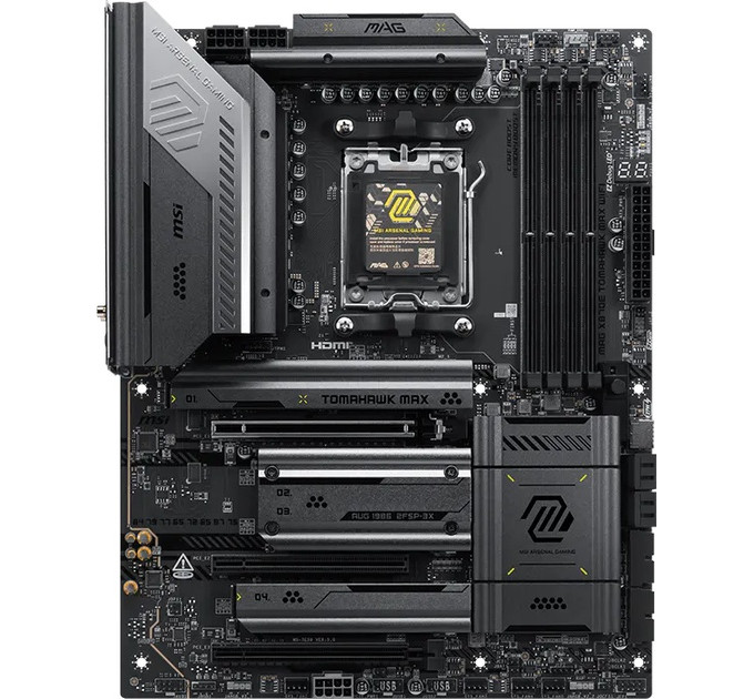 MSI Материнська плата MSI MAG B850 Tomahawk Max WiFi II Socket AM5
