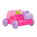 Mega Bloks Конструктор Mega Bloks рожевий у мішку 80 деталей (DCH62)