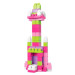 Mega Bloks Конструктор Mega Bloks рожевий у мішку 80 деталей (DCH62)