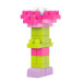 Mega Bloks Конструктор Mega Bloks рожевий у мішку 80 деталей (DCH62)