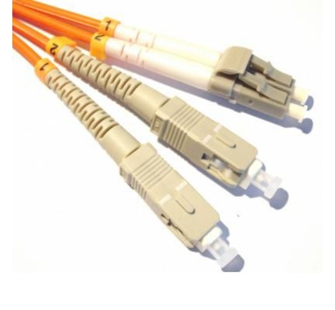 Digitus Оптичний патчкорд Digitus SC-SC, duplex, 5m (DK-2922-05 / UPC-5SCSC(SM)D(ON))