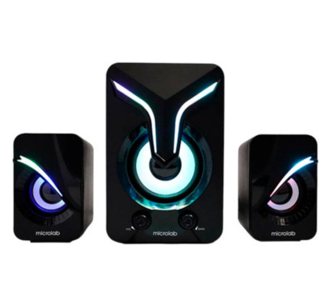 Microlab Акустична система Microlab U-270 LED USB Black (U-270)