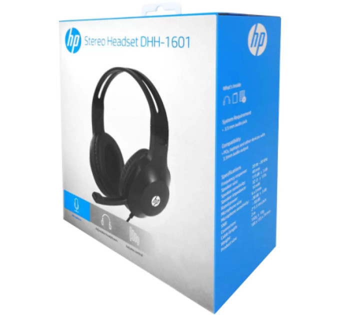 HP Навушники HP DHH-1601 Black (DHH-1601)