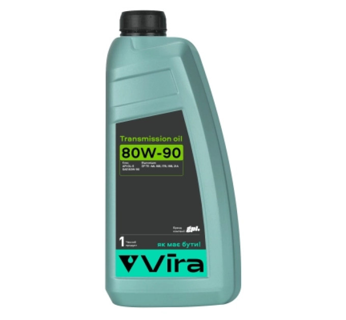 VIRA Трансмісійна олива VIRA GL-5 80W-90 1 л (VI0366)