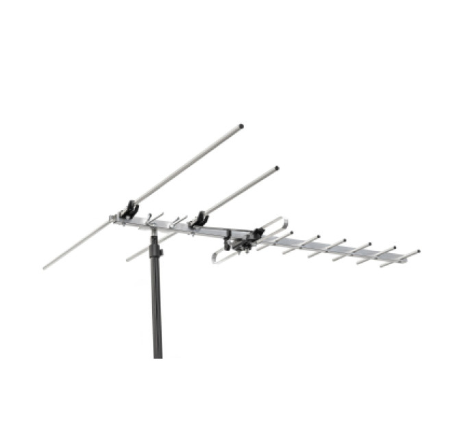 Romsat Антена Romsat AV-27UV 170-230 МГц, 470-862 МГц, 4-7 dBi (VHF), 10-16 dBi (UHF) (AV-27UV)
