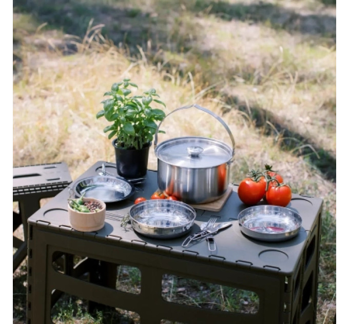 Tribe Туристичний стіл Tribe Camp Table High пластиковий Olive (T-EF-0004-olive)