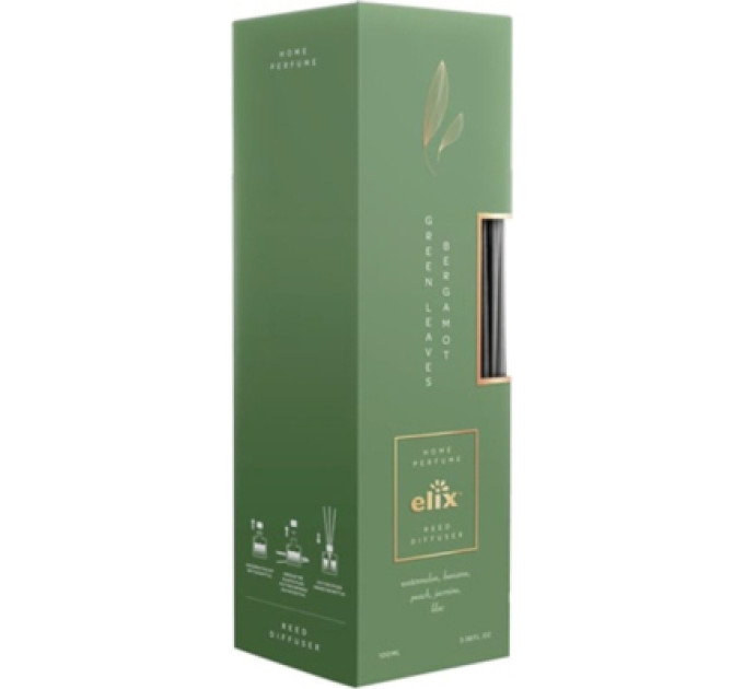 Elix Аромадифузор Elix Green Leaves & Bergamot 100 мл (5902315539457)