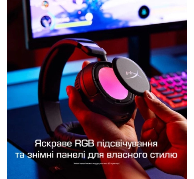 HyperX Навушники HyperX Cloud Flight 2 Wireless White (B5VC5AA)