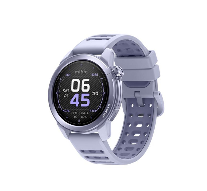 Mibro Смарт-годинник Mibro GS Active 2 46мм, 1.32", 466x466, AMOLED, BT 5.3, GPS, 5 ATM, ліловий
