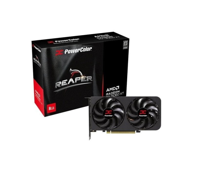 PowerColor Відеокарта AMD Radeon RX 9060 XT 8GB GDDR6 Reaper PowerColor (RX9060XT 8G-A)