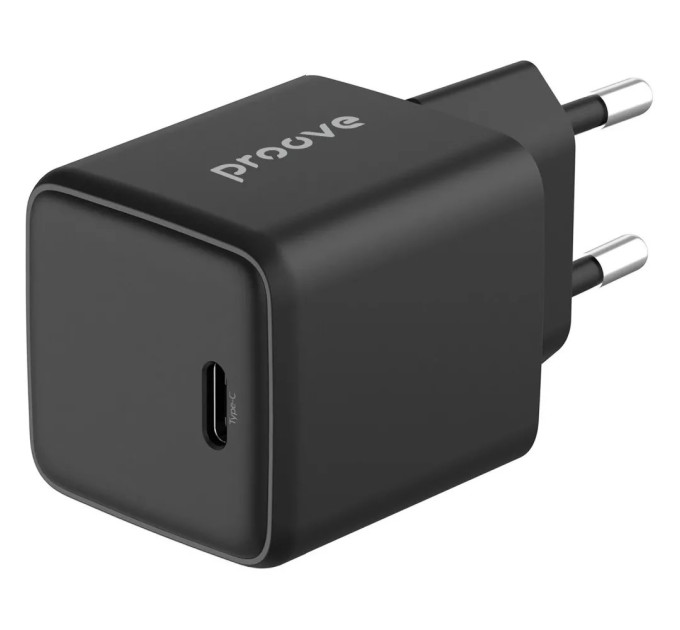 Proove Мережевий зарядний пристрій Proove Pocket GaN 25W Black (WCPG25010201)