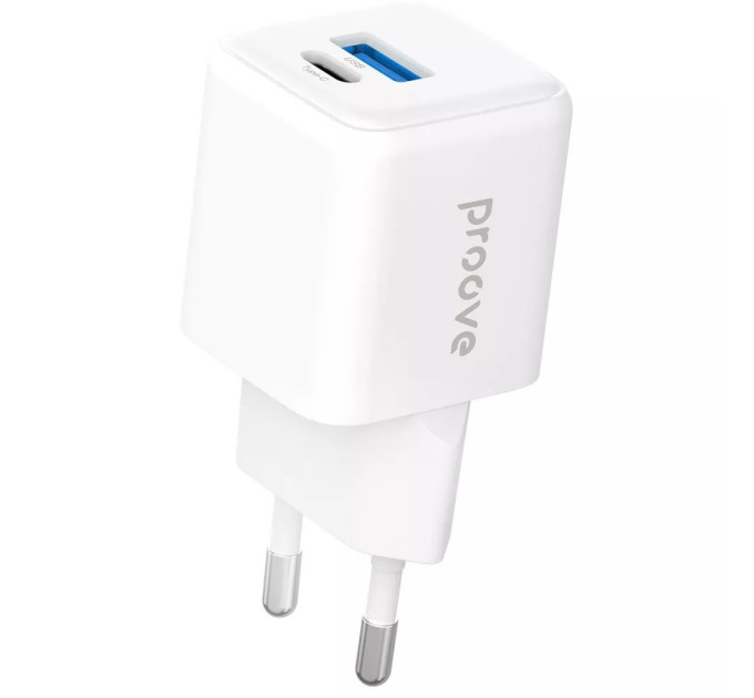 Proove Мережевий зарядний пристрій Proove Pocket GaN Plus 25W White (WCPG25111202)
