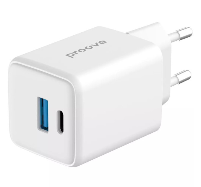 Proove Мережевий зарядний пристрій Proove Pocket GaN Plus 25W White (WCPG25111202)