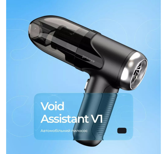 Proove Акумуляторний пилосос Proove Void Assistant V1 Black (PAVS15001201)