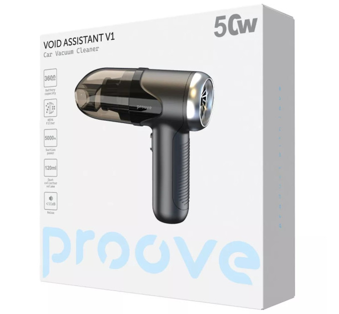 Proove Акумуляторний пилосос Proove Void Assistant V1 Black (PAVS15001201)