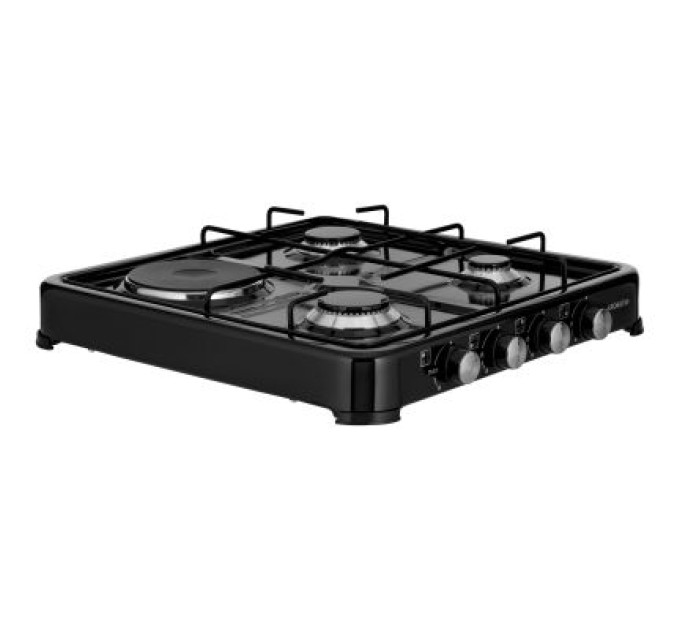 Ardesto Плита Ardesto CTC-NS5015B, тип газу LPG, 3 алюмін. газ. пальника, 1 електрич. ко (CTC-NS5015B)