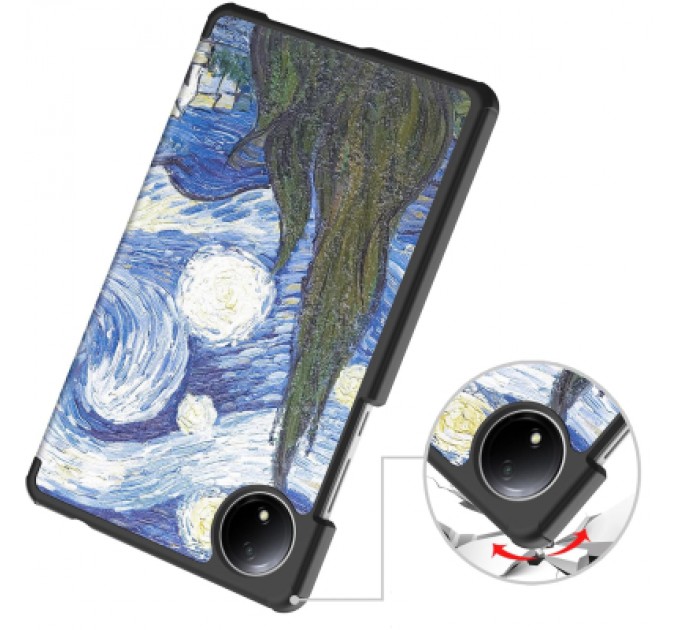 BeCover Чохол до планшета BeCover Smart Case Xiaomi Redmi Pad SE 8.7" Night (711915)